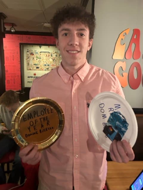 Dominic Biletta, Employee of the Year 2025