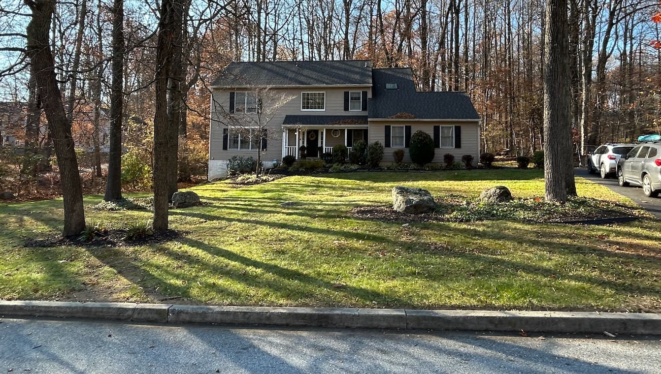 Leaf Removal project by Iconic Landscaping